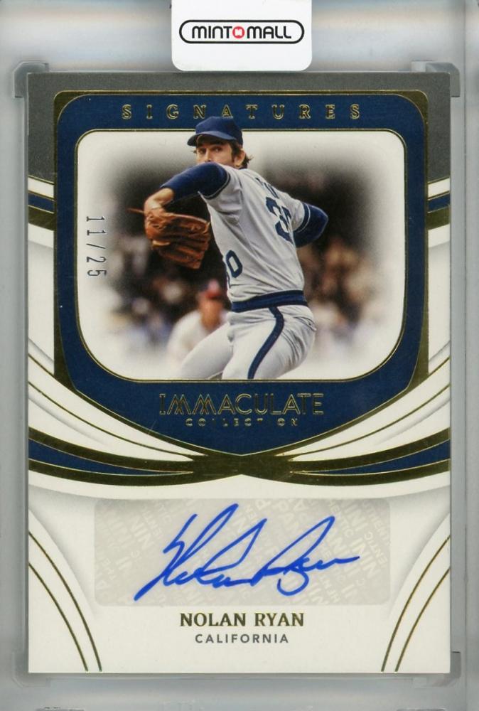 Mint Panini Immaculate Collection California Nolan