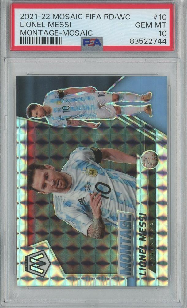 Mint Panini Mosaic Fifa Road To World Cup Lionel