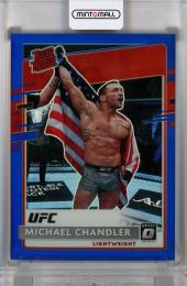 2021 Panini Chronicles UFC  Michael Chandler Donruss Optic Rated Rookies Blue RC #220 11/99