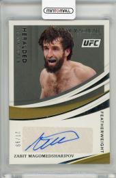 2021 PANINI UFC IMMACULATE Featherweight Zabit Magomedsharipov Heralded Signatures 27/99