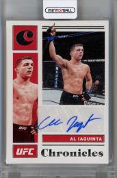 2021 Panini Chronicles UFC  Al Iaquinta Signatures Auto #CSAIQ