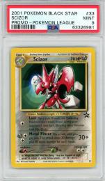 POKEMON【PSA MINT 9】2001 SCIZOR PROMO - POKEMON LEAGUE