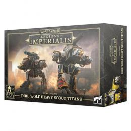 タイタン・レギオン:ダイアウルフ・ヘヴィスカウトタイタン【ウォーハンマー:The Horus Heresy】TITAN LEGIONS: DIRE WOLF HEAVY SCOUT TITANS (WARHAMMER)【新品】