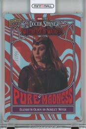 2023 Upper Deck Doctor Strange in the Multiverse of Madness Elizabeth Olsen/Scarlet Witch Pure Madness Red Parallel /PM-7【77/99】