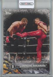 2017 Topps WWE NXT  Shinsuke Nakamura Base Matches and Moments/#28