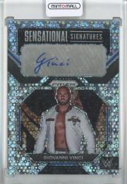 2023 Panini Prizm WWE Giovanni Vinci Sensational Signatures/#SN-GVC