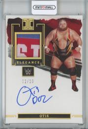 2023 Panini Impeccable WWE Otis Elegance Memorabilia Autographs/Gold Parallels/#EM-OTS【02/10】