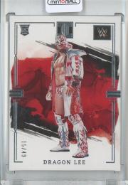 2023 Panini Impeccable WWE Dragon Lee Base/Silver/RC/#22【15/49】