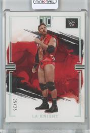 2023 Panini Impeccable WWE LA Knight Base/Holo Silver/#27【25/25】