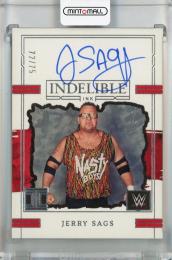 2023 PANINI IMPECCABLE WWE Jerry Sags Indelible Ink #15 Auto【72/75】 Legend