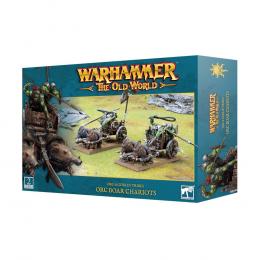 オークとゴブリンの諸部族【ウォーハンマー:The Old World】ORC & GOBLIN TRIBES: ORC BOAR CHARIOTS (WARHAMMER)【新品】