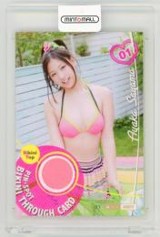 2012 BOMB CARD LIMITED   佐山彩香 ピンスポビキニカード 01 (ビキニトップ) 4/21