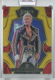 2023 Panini Select WWE The American Nightmare Cody Rhodes Base Premier Level/#129/Gold【5/10】