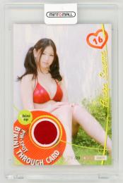 2012 BOMB CARD LIMITED   佐山彩香 ピンスポビキニカード 16 (ビキニトップ) 29/29 ラストナンバーカード