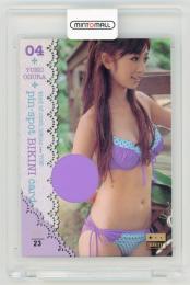 2010 Scroll Produce Premium  小倉優子 ピンスポビキニカード 04 (ビキニトップ) 14/23