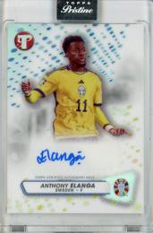 2023 Topps Pristine Road To UEFA EURO 2024 Anthony Elanga PA-AE Autograph Sweden