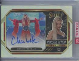 2023 Panini Select WWE Charlotte Flair Ringside Action Signatures/#RA-CFL