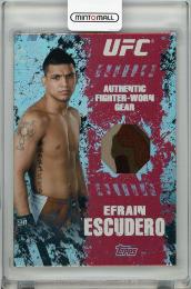 2010 TOPPS UFC Main Event  Efrain Escudero Fighter Worn Gear