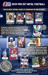 NFL 2024 LEAF PRO SET METAL HOBBY