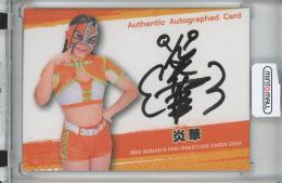 2024 BBM Woman's Pro wrestling Cards 炎華 直筆サインカード/通常版【5/100】