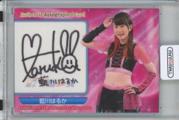 2022 BBM Woman's Pro wrestling Cards 藍川 はるか 直筆サインカード【43/102】