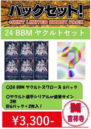 【国内野球お楽しみ袋】2024 BBM 東京ヤクルトスワローズパックセット【MINT吉祥寺店】