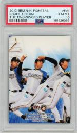 2013 BBM 北海道日本ハムファイターズ 大谷翔平 THE TWO-SWORD PLAYER #F94【PSA10】《Gem-MINT》