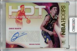 2021-22 Panini NBA Hoops Chris Duarte Hot Signatures Rookies #22 Auto RC Indiana Pacers