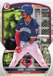 2023 Bowman Draft #BD-150 Ariel Castro レギュラーカード