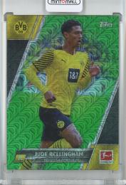 2021-22 Topps Bundesliga Japan Edition Soccer Cards Jude Bellingham Base/Green/#32【30/99】 Borussia Dortmund