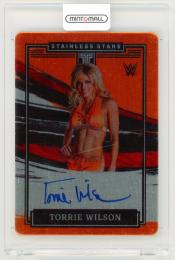 2022 Panini Impeccable WWE Torrie Wilson Stainless Stars Autographs Orange Parallels【13/25】