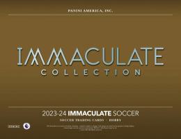 ◆予約◆SOCCER 2023-24 PANINI IMMACULATE HOBBY