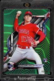 2018 Topps High Tek #RHTSO RC Shohei Ohtani Green【80/99】 Los Angeles Angels