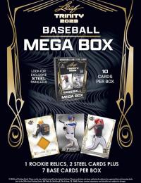 ◆予約◆MLB 2023 LEAF TRINITY MEGA BOX