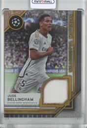 2023-24 Topps Museum Collection UEFA Champions League Jude Bellingham Meaningful Material Single Relics/Citrine/#MMSR-JB【54/150】 Real Madrid C.F.