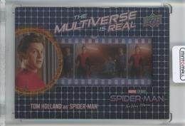 2023 Upper Deck Spider-Man No Way Home Tom Holland as Spider-Man The Multiverse is Real Acetate/#FC-20