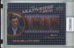 2023 Upper Deck Spider-Man No Way Home Tom Holland as Peter Parker The Multiverse is Real Acetate/#FC-3