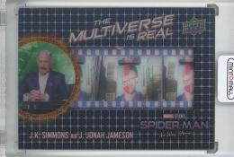 2023 Upper Deck Spider-Man No Way Home J.K. Simmons as Jonah Jameson The Multiverse is Real Acetate/#FC-23