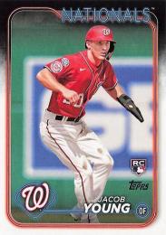 2024 Topps SERIES 2 #397 Jacob Young レギュラーカード RC