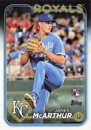 2024 Topps SERIES 2 #434 James McArthur レギュラーカード RC