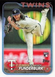 2024 Topps SERIES 2 #538 Kody Funderburk レギュラーカード RC