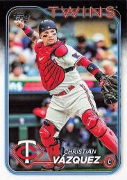 2024 Topps SERIES 2 #654 Christian Vazquez レギュラーカード