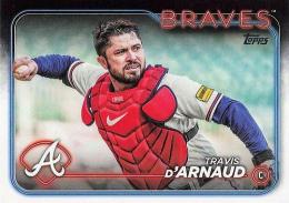 2024 Topps SERIES 2 #686 Travis d'Arnaud レギュラーカード