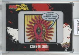 2019 Upper Deck Deadpool Common Sense Patch Deadpatch/#DP18