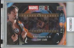 2019 Upper Deck Marvel Studios First Ten Years Tony Stark Film Cels Manufactured Relic/#FC-1