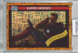 2023 Upper Deck Marvel What If…? Season 1  Iron Man Base/1990 Marvel Universe/Orange/#12【21/188】