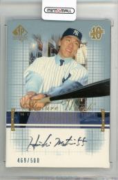 2003 UPPER DECK SP Authentic Hideki Matsui #181 Autographs RC【469/500】 New York Yankees