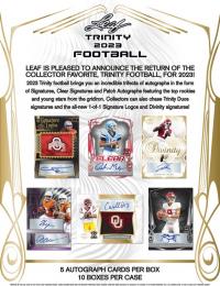 NFL 2023 LEAF TRINITY HOBBY