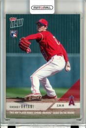 2018 Topps Now Shohei Ohtani #ST-4 Spring Training Angels