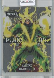 2021 Skybox Marvel Metal Universe Spider-Man  Electro Planet Metal/#3OF20PM